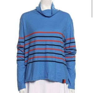 KULE Blue Cotton Top